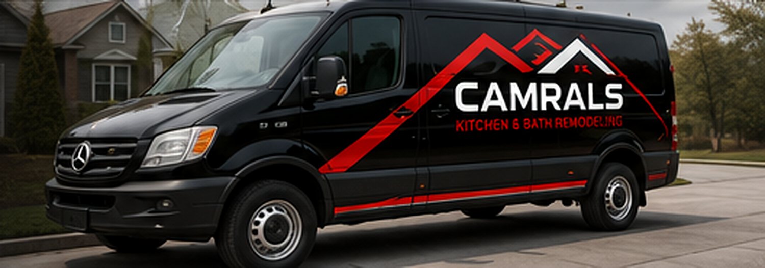 CAMRALS Kitchen and Bath Remodeling branded service van