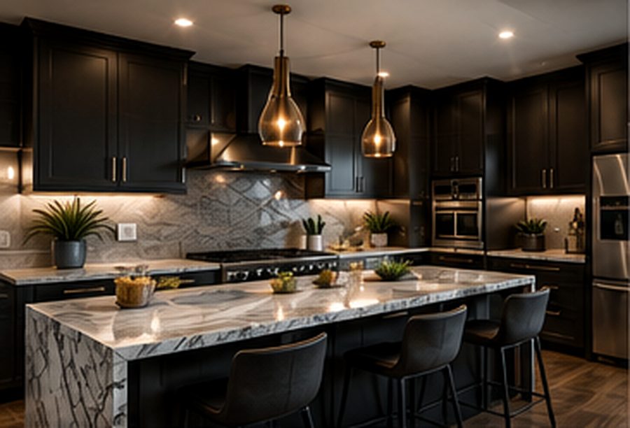 Kitchen remodeling project in North Potomac, MD - Entertainer's kitchen